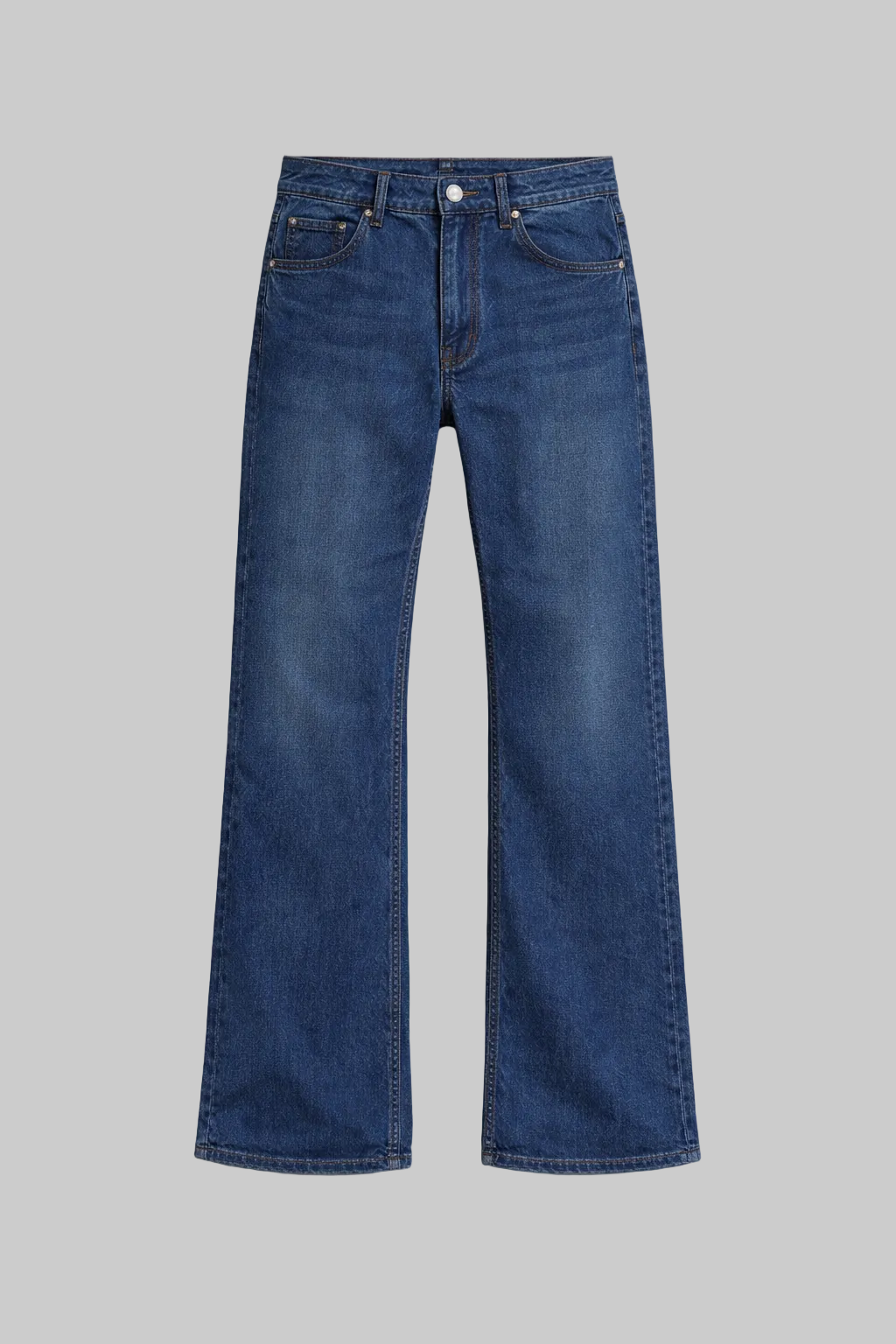 Men's premium Bootcut Jeans — Structured 100% Denim