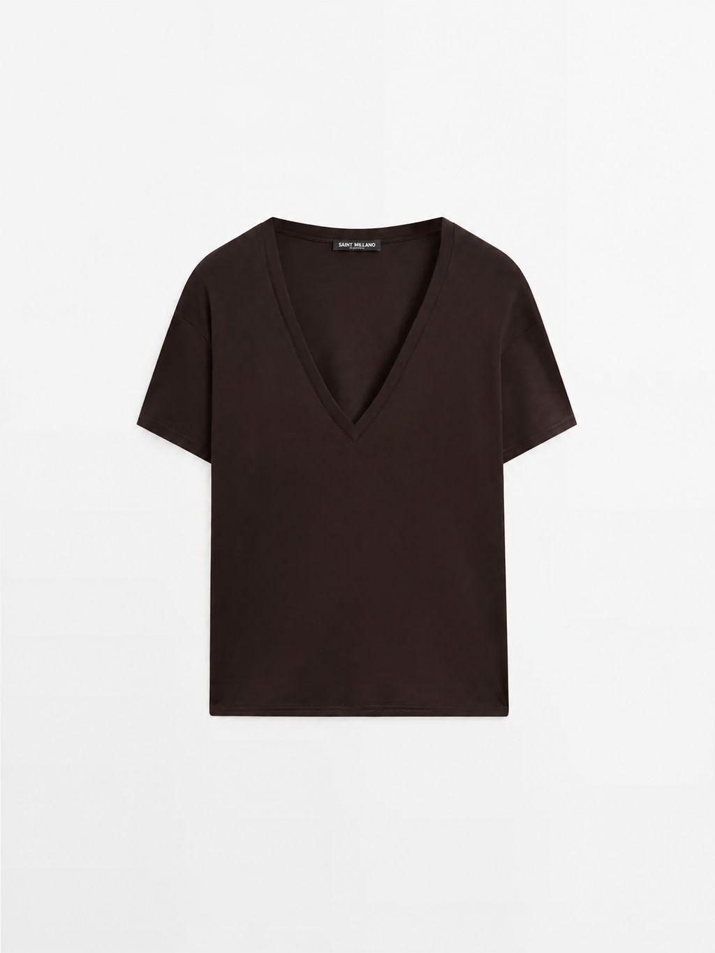 Women's Premium Supima Cotton V neck T-shirt