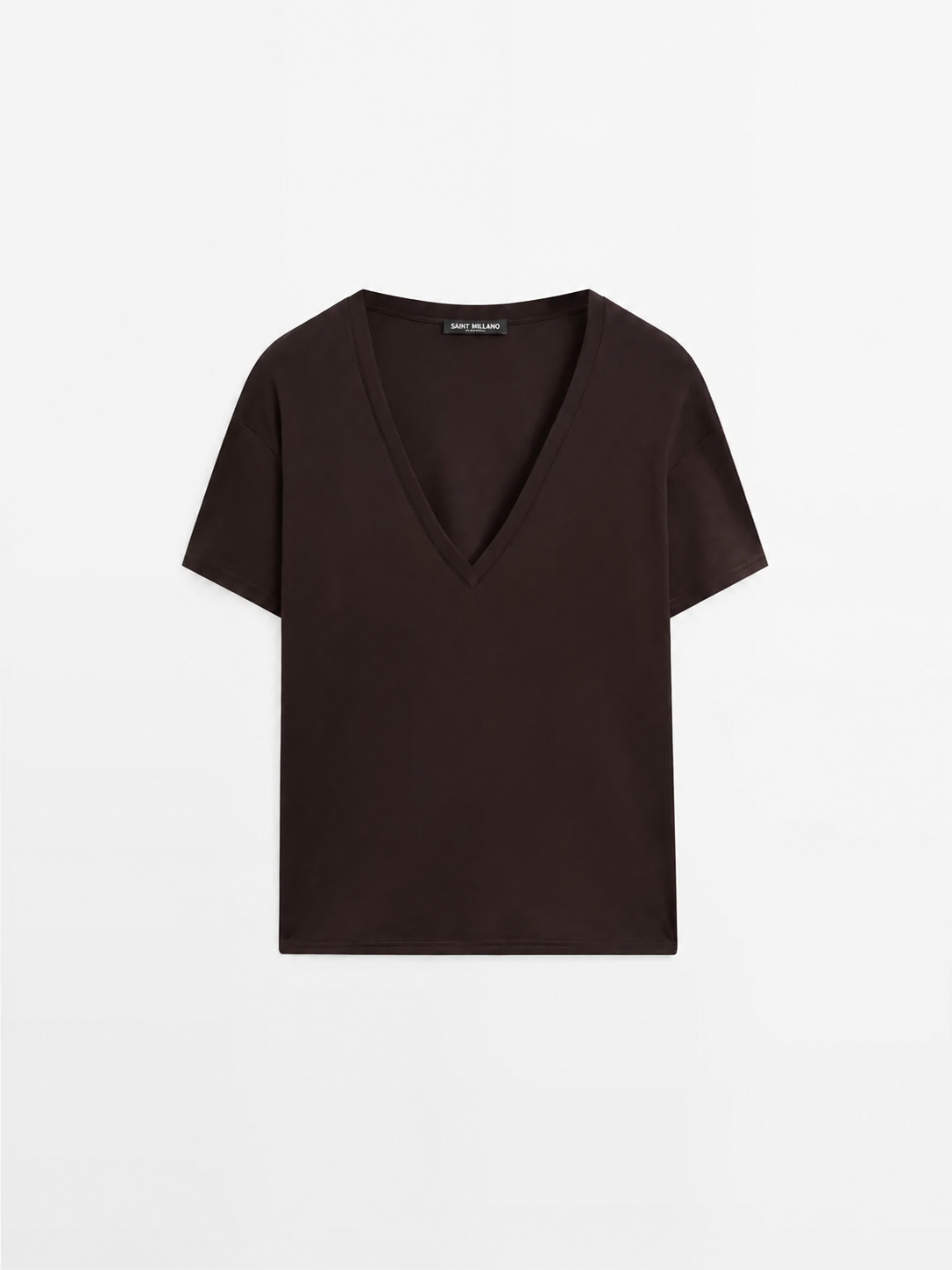 Women's Premium Supima Cotton V neck T-shirt