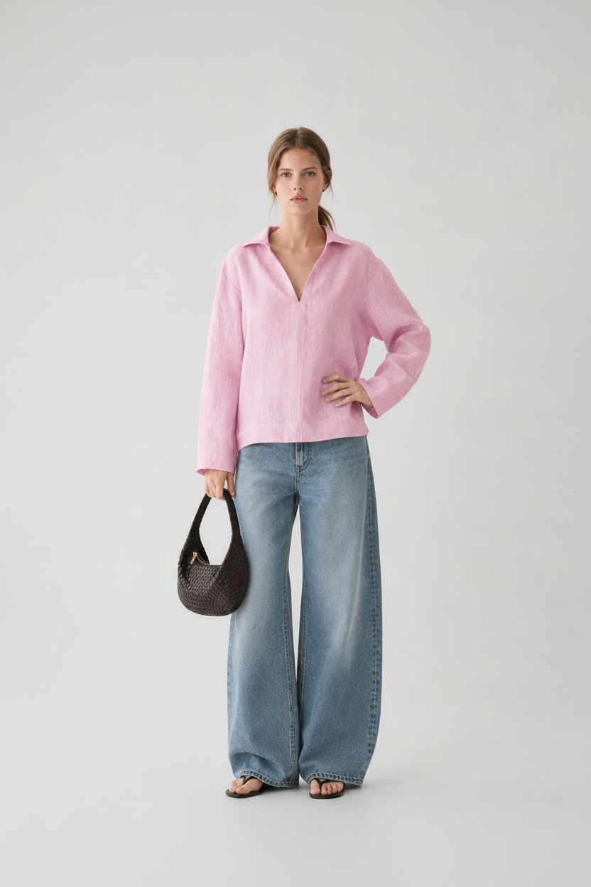 Women's Classic Verona Linen Polo