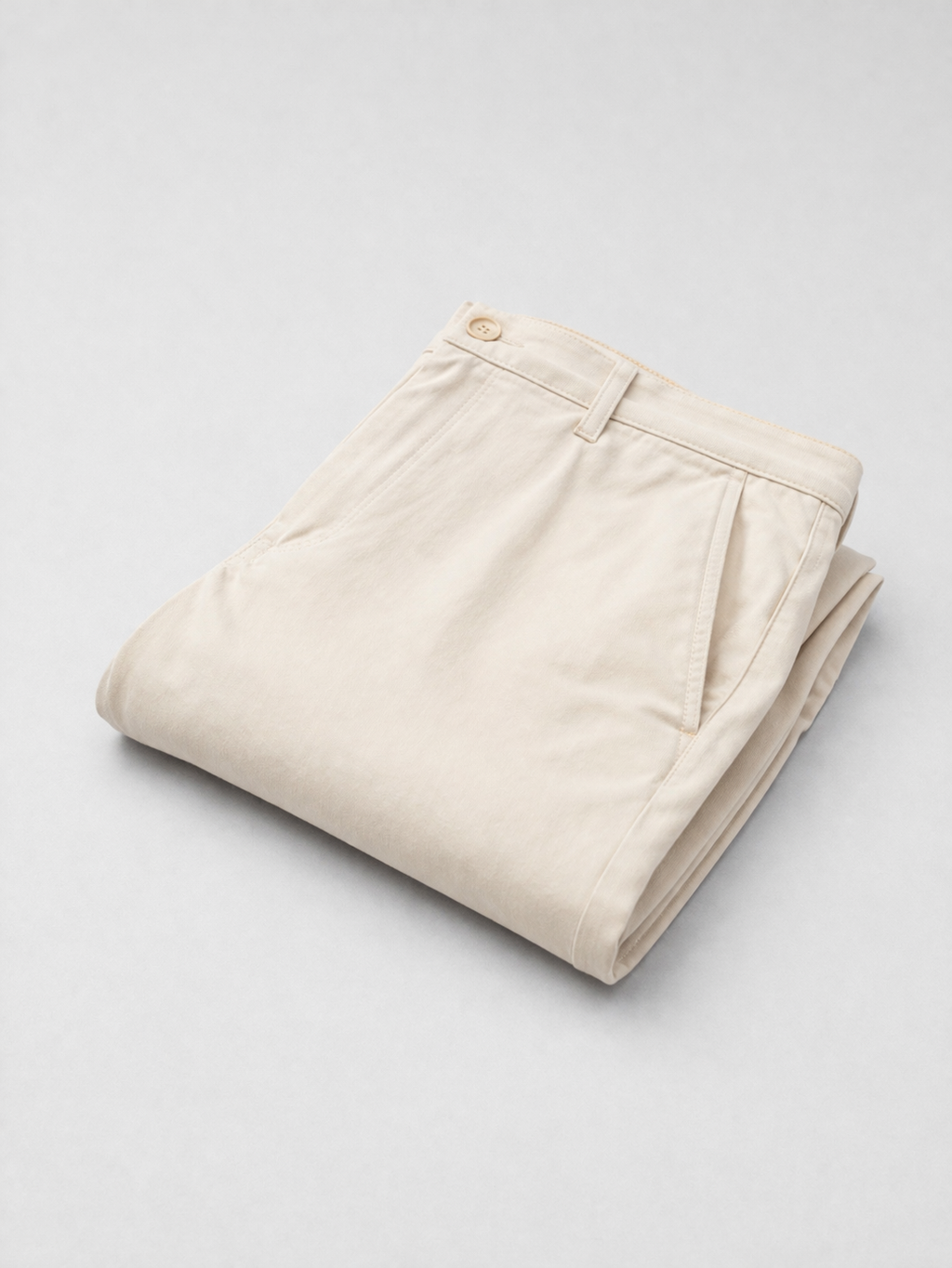 Men's premium Luxe off-white Chinos  | Summer Essential
