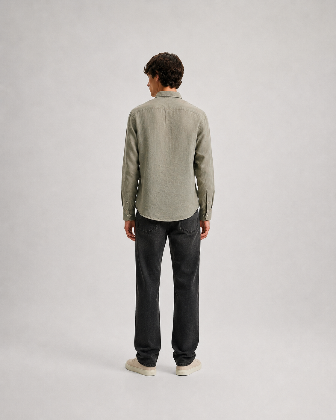 Men's Premium Sage Green Shirt