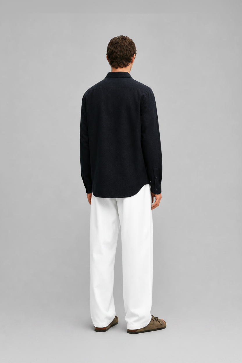 Men's premium midnight blue shirt