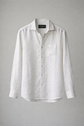 Men's premium pure linen shirt - white | Summer Essentials |